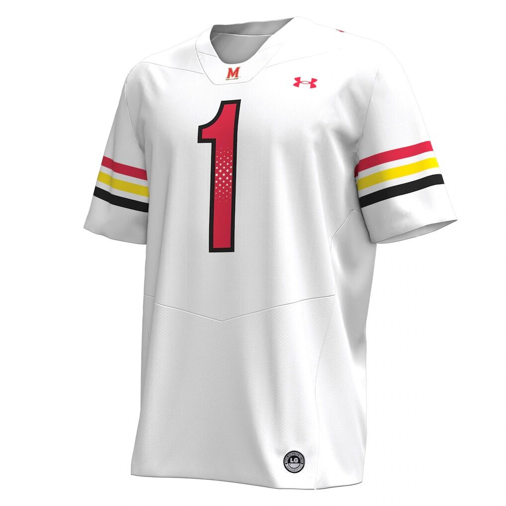 #1 Maryland Terrapins Under Armour Replica Football Jersey