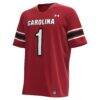 #1 South Carolina Gamecocks Under Armour Replica Football Jersey - - Side View