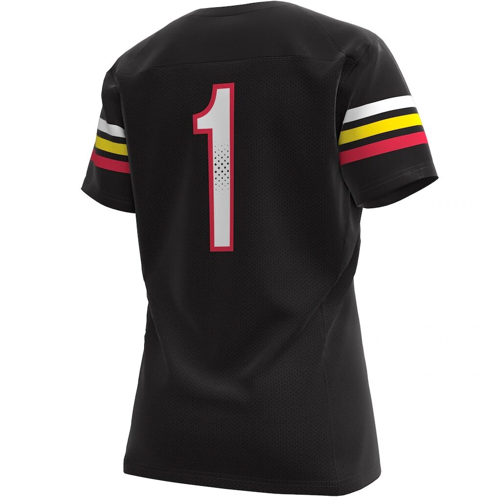 #1 Maryland Terrapins Under Armour Women's Replica Football Jersey