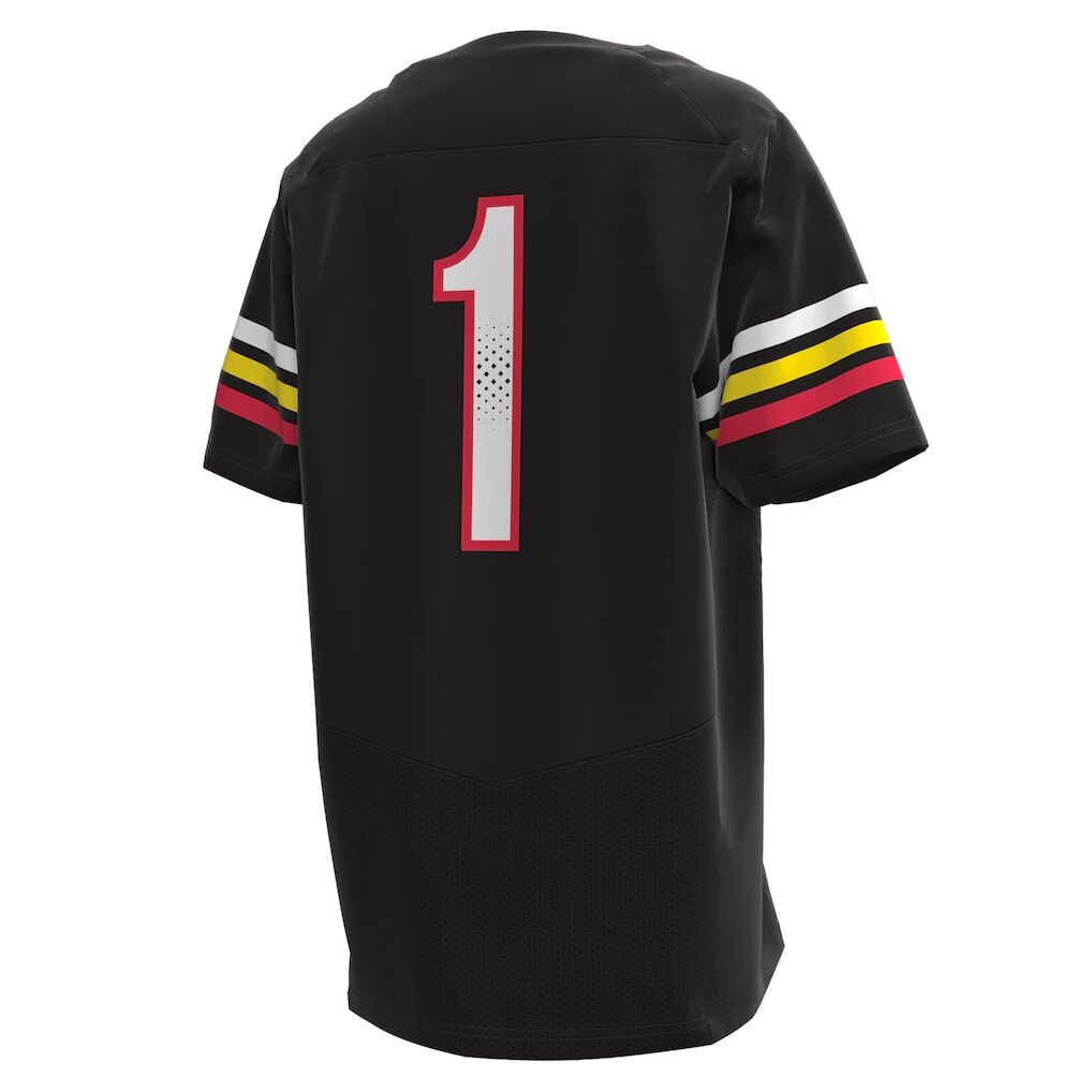 #1 Maryland Terrapins Under Armour Youth Replica Football Jersey