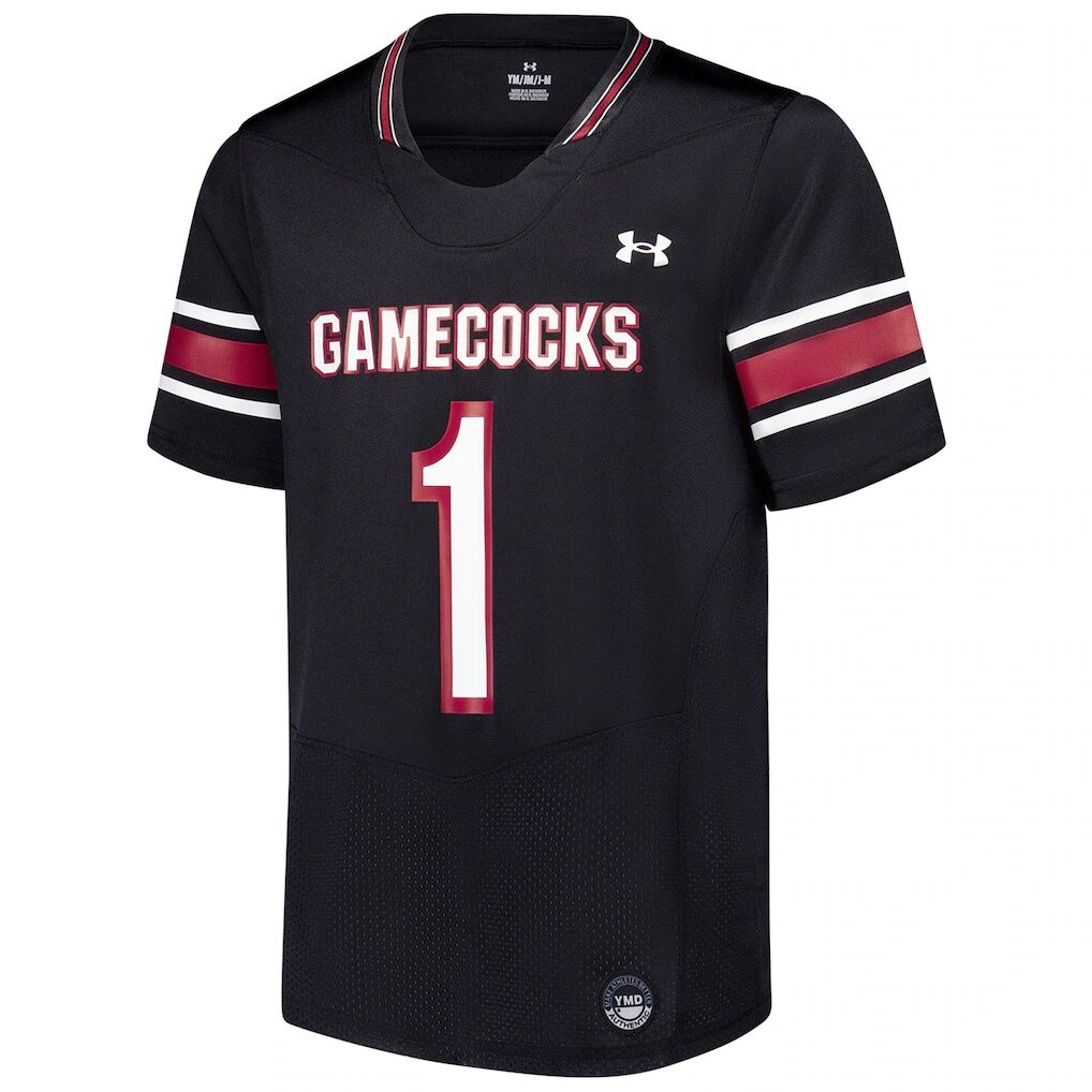 #1 South Carolina Gamecocks Under Armour Youth Replica Football Jersey