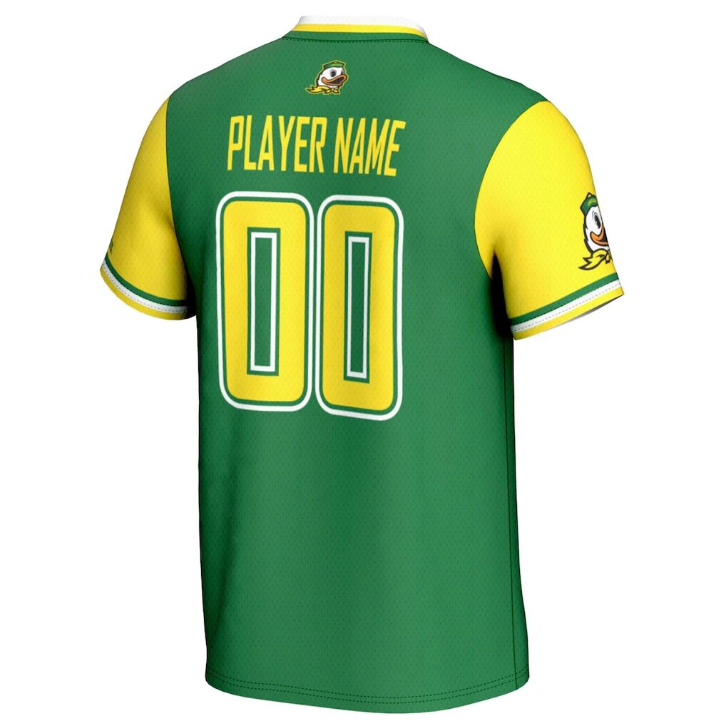 Oregon Ducks GameDay Greats Unisex NIL Pick-A-Player Lightweight Softball Jersey