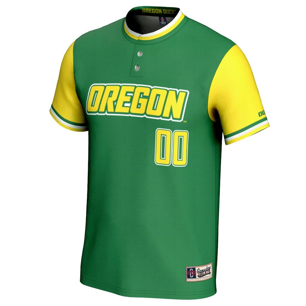 Oregon Ducks GameDay Greats Youth NIL Pick-A-Player Lightweight Softball Jersey