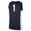 #1 Penn State Nittany Lions Nike Road Replica Jersey - Navy - Detail View