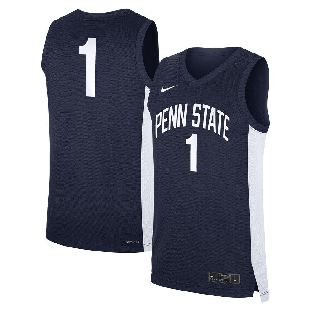 #1 Penn State Nittany Lions Nike Road Replica Jersey