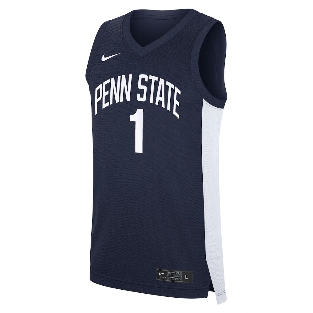 #1 Penn State Nittany Lions Nike Road Replica Jersey