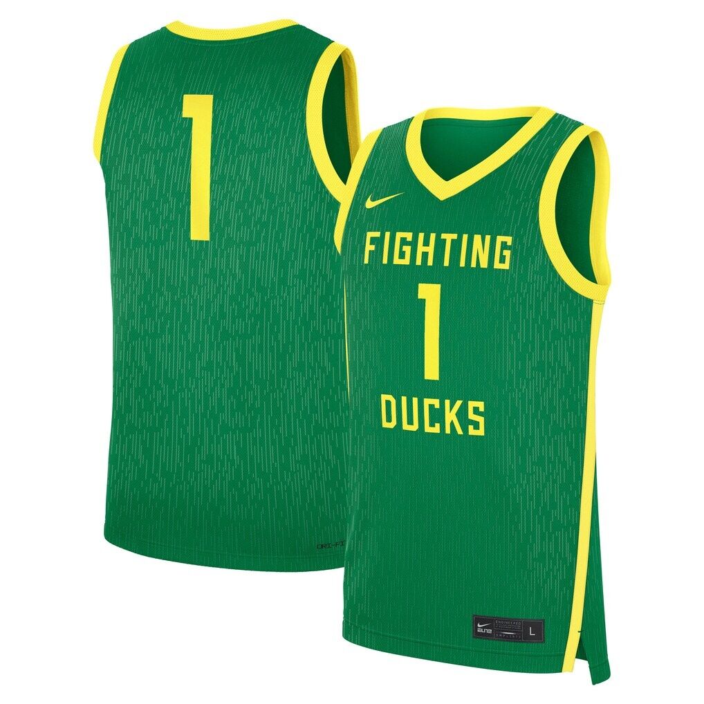 Oregon Ducks Nike Road Replica Basketball Jersey