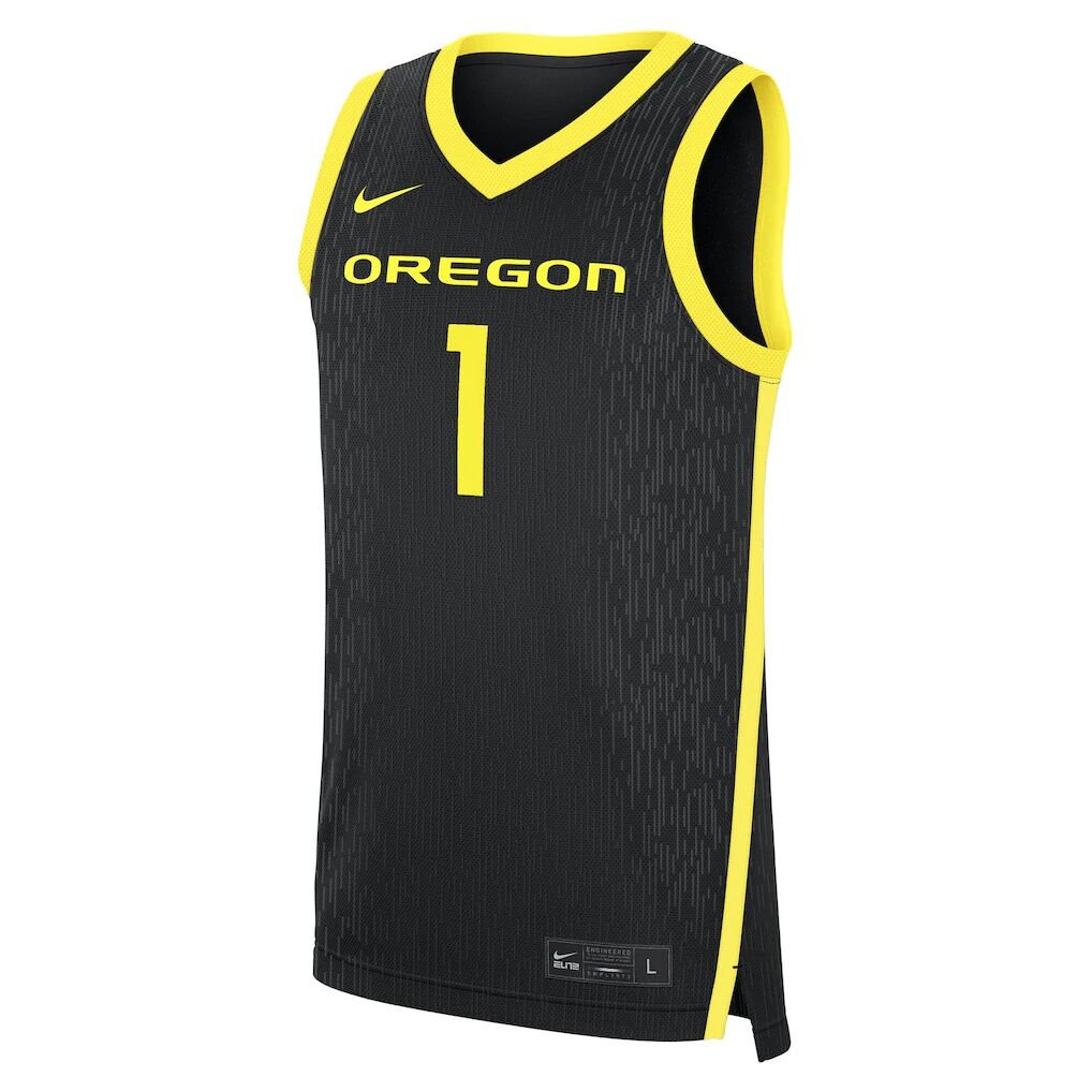 #1 Oregon Ducks Nike Alternate Replica Jersey