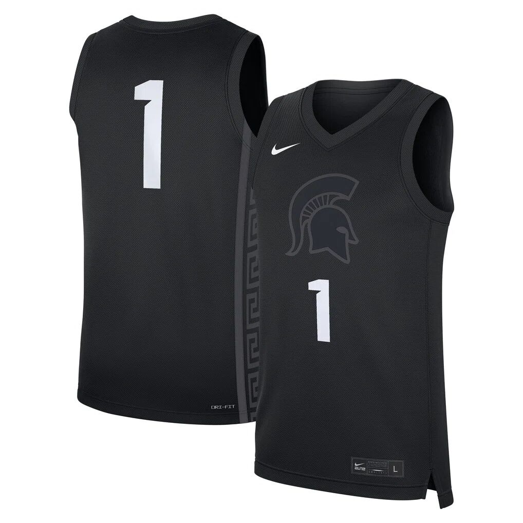 #1 Michigan State Spartans Nike Alternate Replica Jersey
