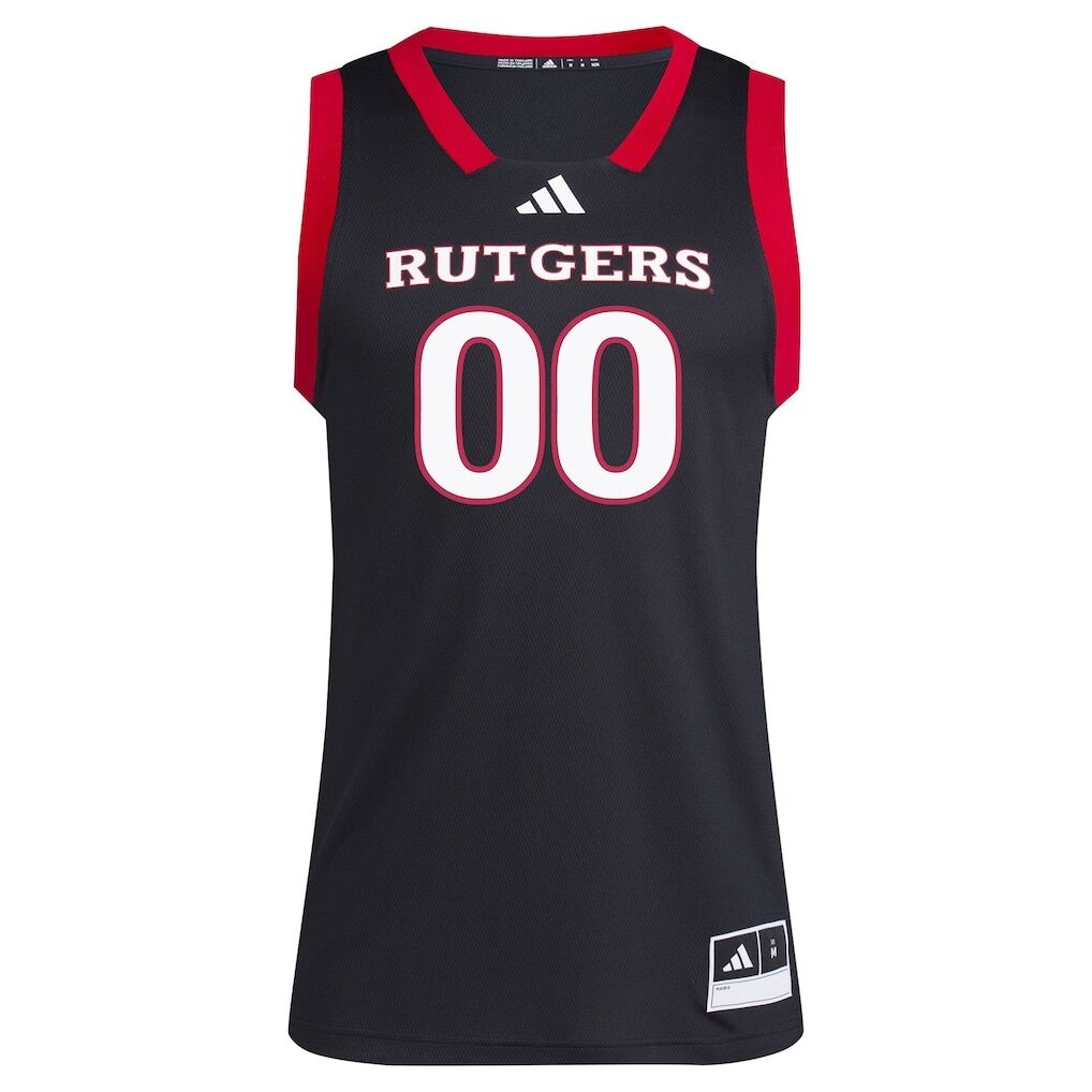 #1 Rutgers Scarlet Knights adidas Replica Swingman Jersey