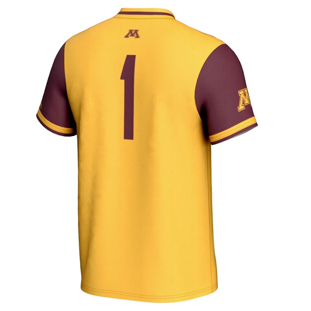 #1 Minnesota Golden Gophers GameDay Greats Unisex Lightweight Softball Jersey