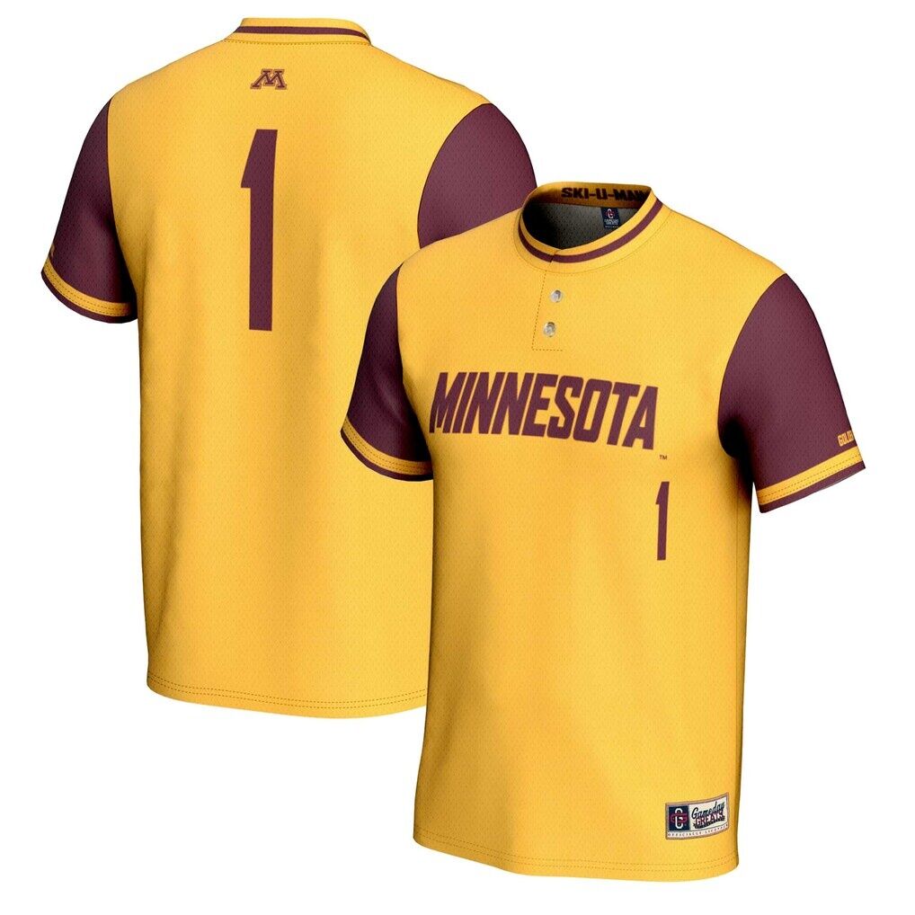 #1 Minnesota Golden Gophers GameDay Greats Unisex Lightweight Softball Jersey