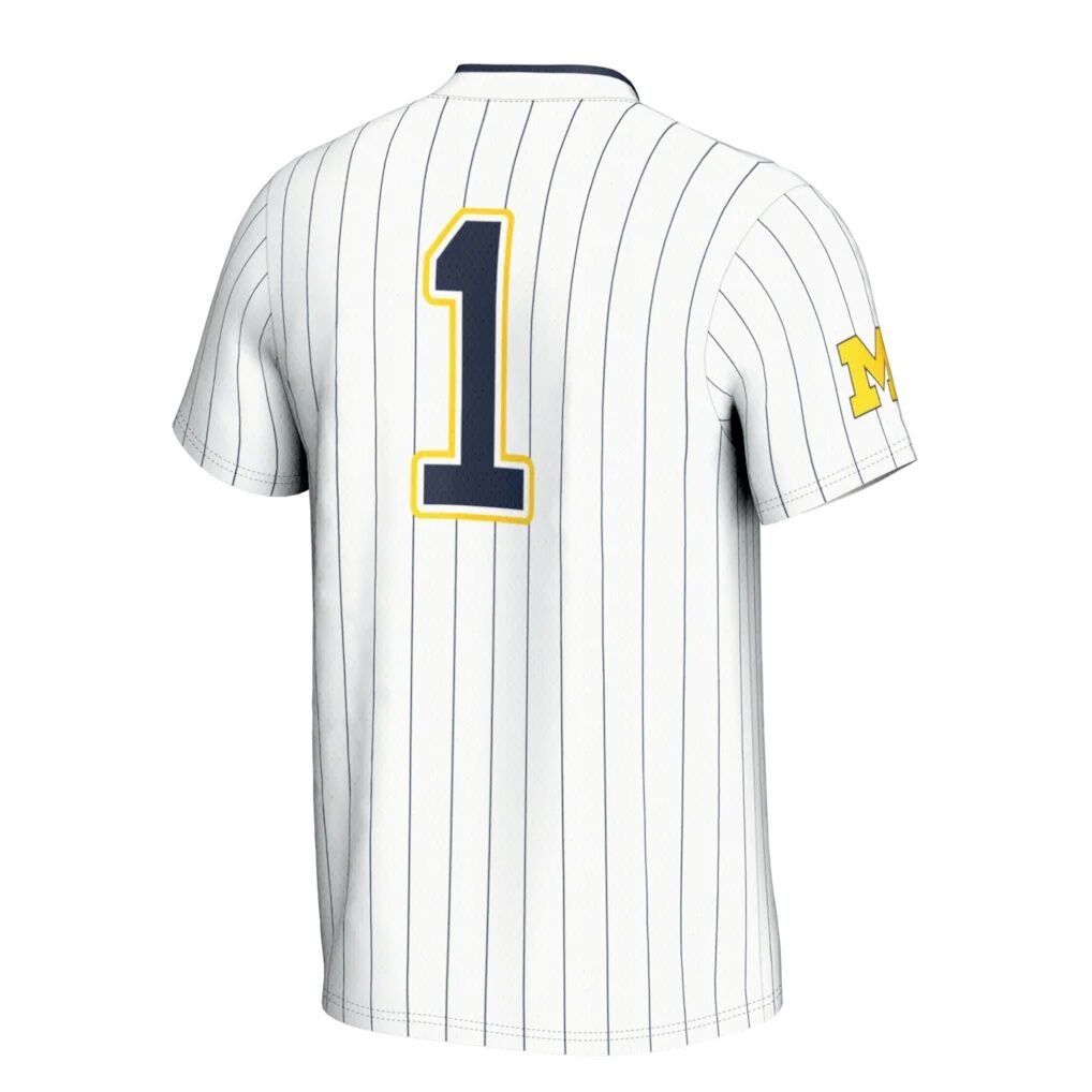 #1 Michigan Wolverines GameDay Greats Youth Lightweight Softball Jersey