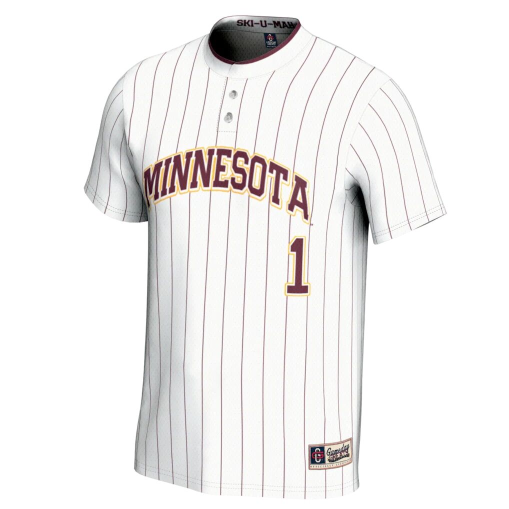 #1 Minnesota Golden Gophers GameDay Greats Youth Lightweight Softball Jersey