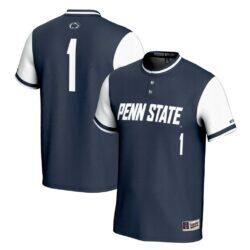 #1 Penn State Nittany Lions GameDay Greats Youth Lightweight Softball Jersey - Navy - Front View