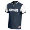 #1 Penn State Nittany Lions GameDay Greats Youth Lightweight Softball Jersey - Navy - Side View