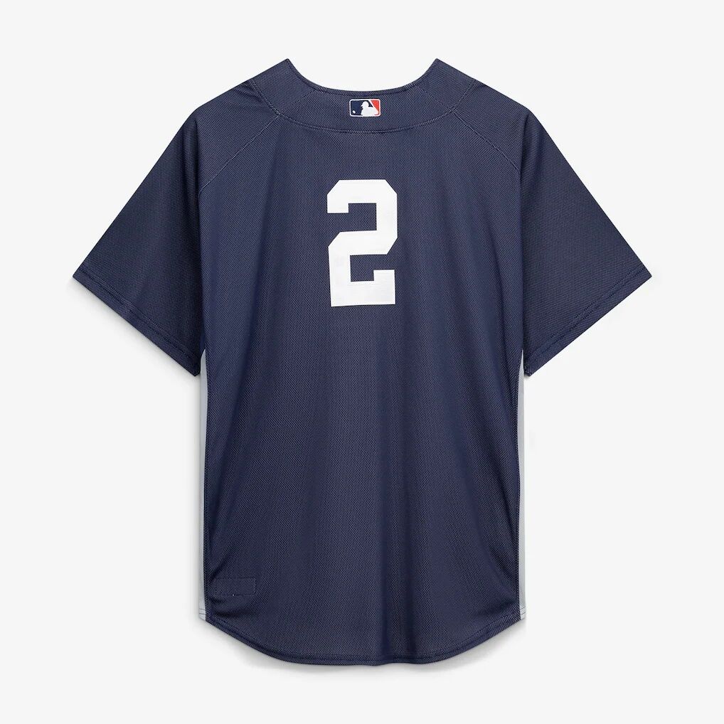 Derek Jeter New York Yankees Mitchell & Ness Authentic Batting Practice Jersey