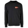 Baltimore Orioles Levelwear Zane Rafters Pullover Sweatshirt - Black - Front View