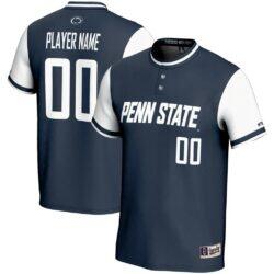 Penn State Nittany Lions GameDay Greats Youth NIL Pick-A-Player Lightweight Women's Softball Jersey - Navy - Front View