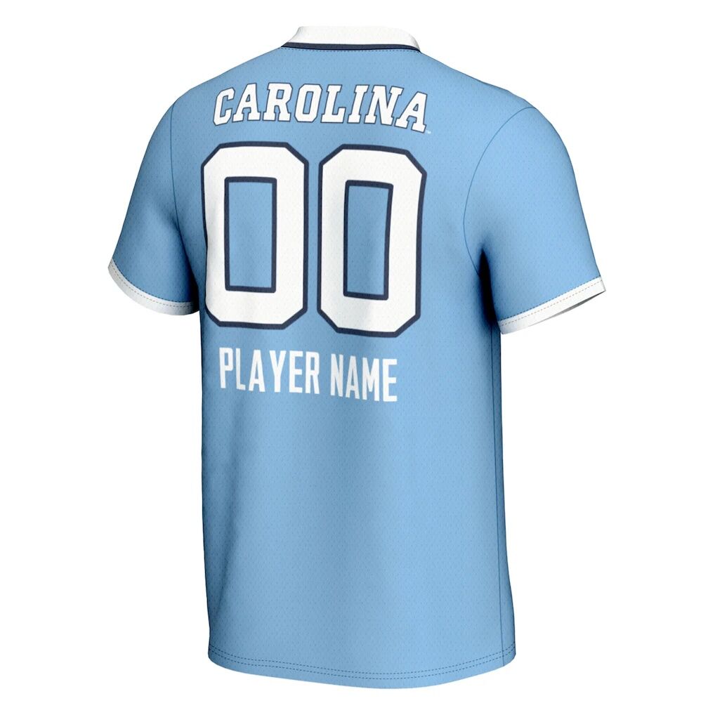 North Carolina Tar Heels GameDay Greats Unisex NIL Pick-A-Player Lightweight Softball Mascot Jersey - Carolina Blue