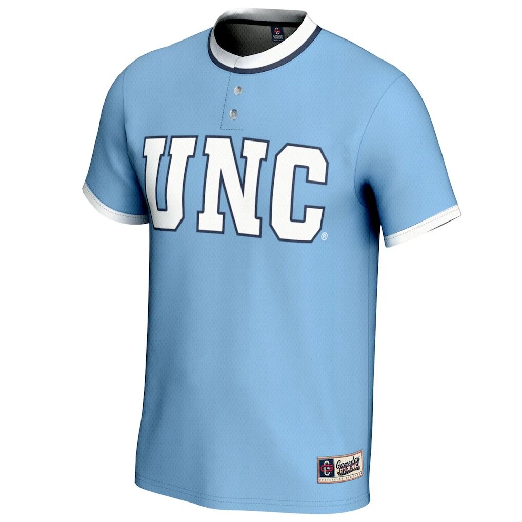 North Carolina Tar Heels GameDay Greats Unisex NIL Pick-A-Player Lightweight Softball Jersey - Carolina Blue
