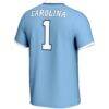 #1 North Carolina Tar Heels GameDay Greats Unisex Lightweight Softball Jersey - - Detail View