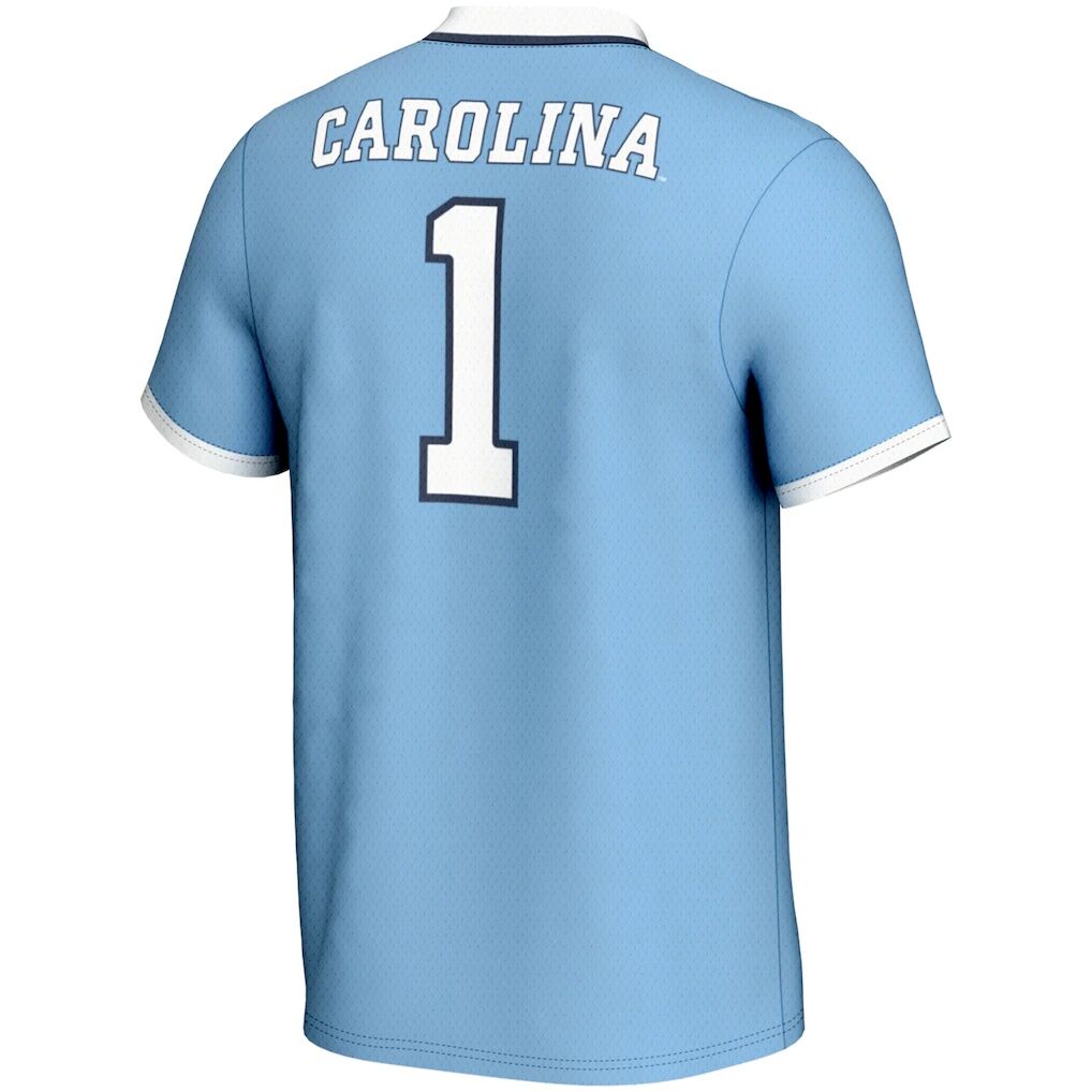 #1 North Carolina Tar Heels GameDay Greats Unisex Lightweight Softball Jersey - Carolina Blue
