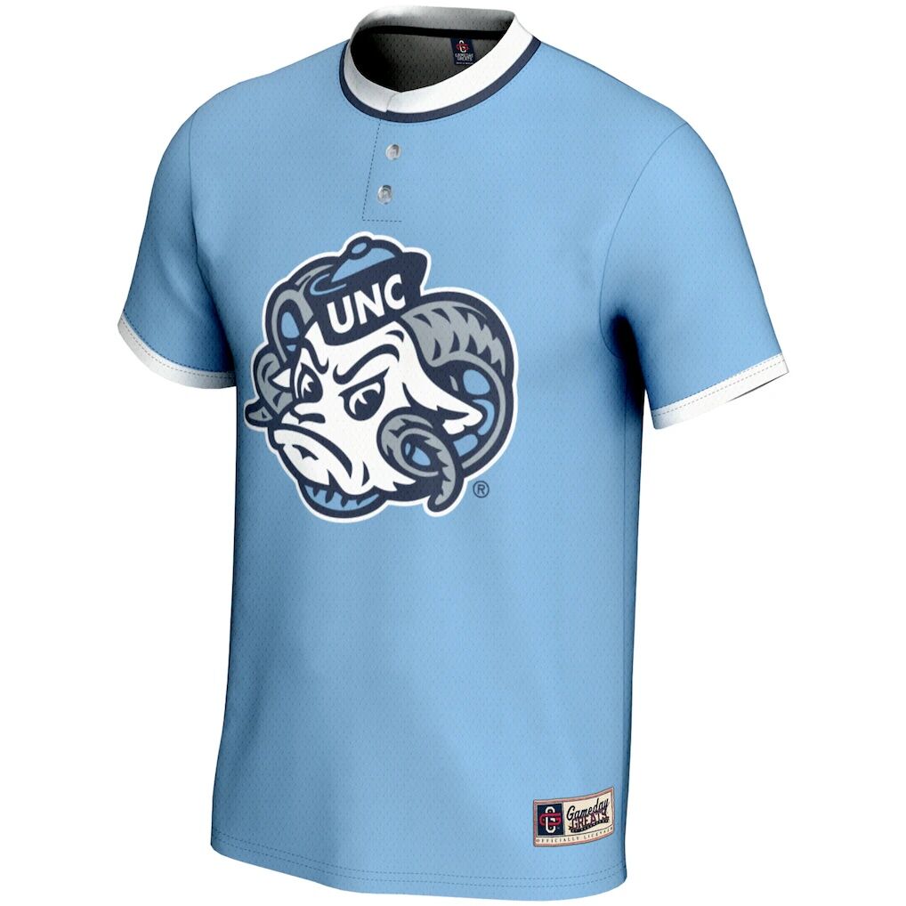 #1 North Carolina Tar Heels GameDay Greats Unisex Lightweight Softball Jersey - Carolina Blue