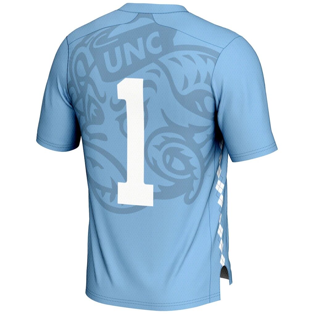 #1 North Carolina Tar Heels GameDay Greats Lightweight Men's Lacrosse Jersey - Carolina Blue