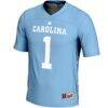 #1 North Carolina Tar Heels GameDay Greats Lightweight Men's Lacrosse Jersey - Light Blue - Side View