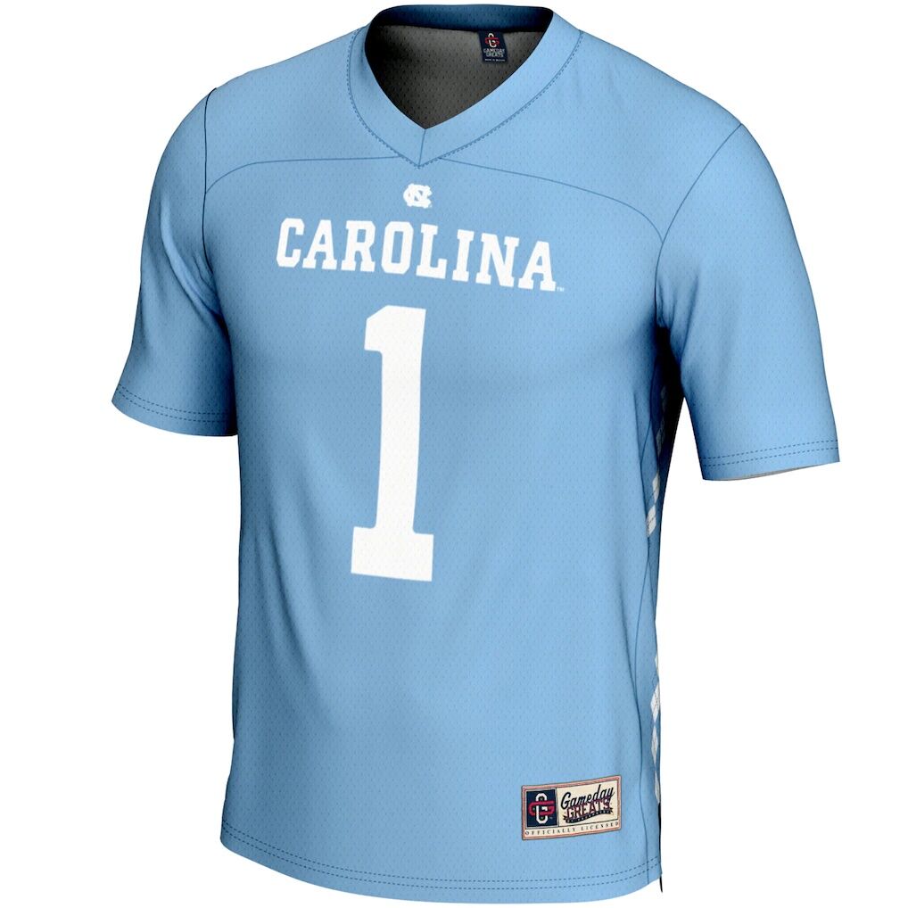 #1 North Carolina Tar Heels GameDay Greats Lightweight Men's Lacrosse Jersey - Carolina Blue