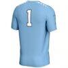 #1 North Carolina Tar Heels GameDay Greats Youth Lightweight Women's Lacrosse Jersey - Light Blue - Detail View