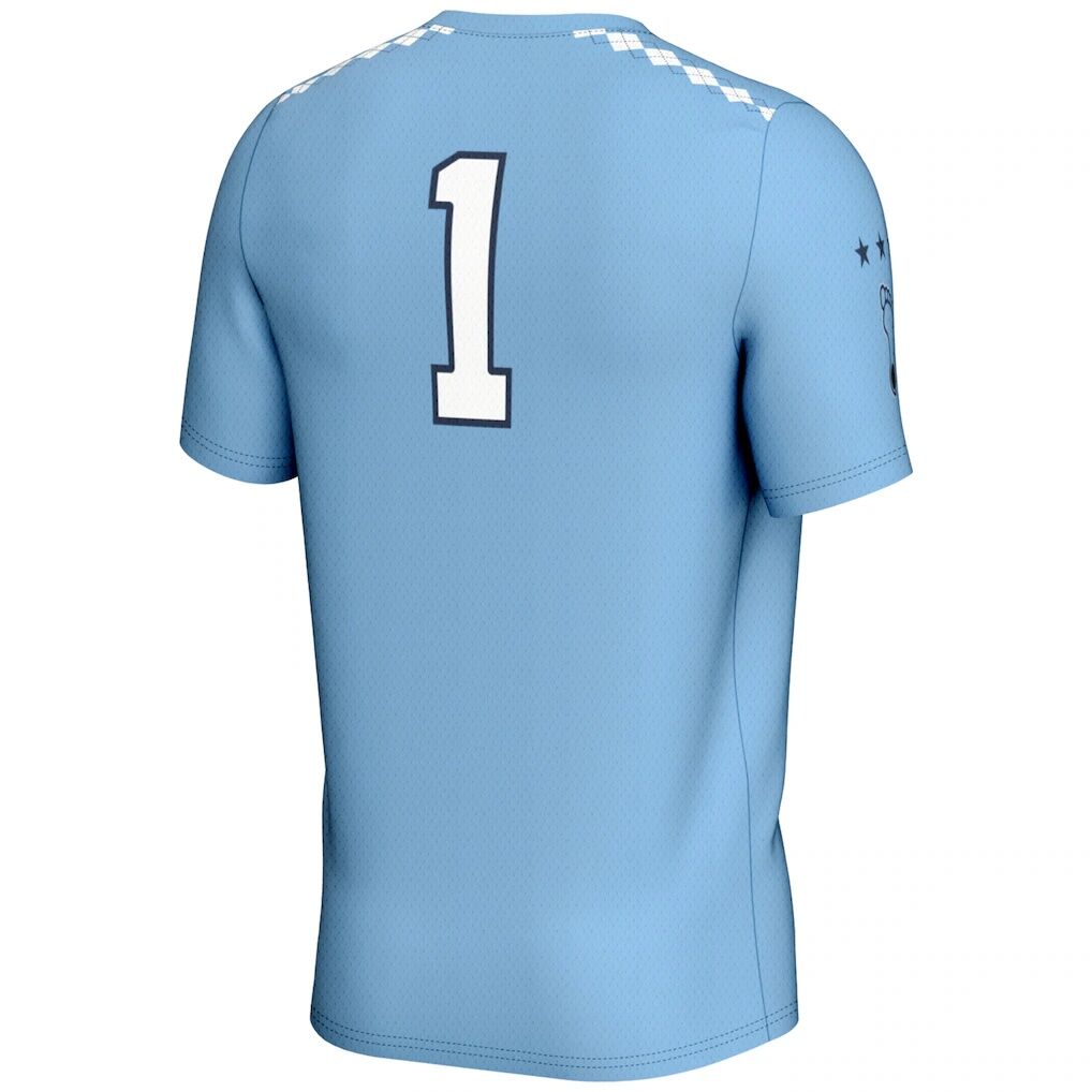 #1 North Carolina Tar Heels GameDay Greats Youth Lightweight Women's Lacrosse Jersey - Carolina Blue