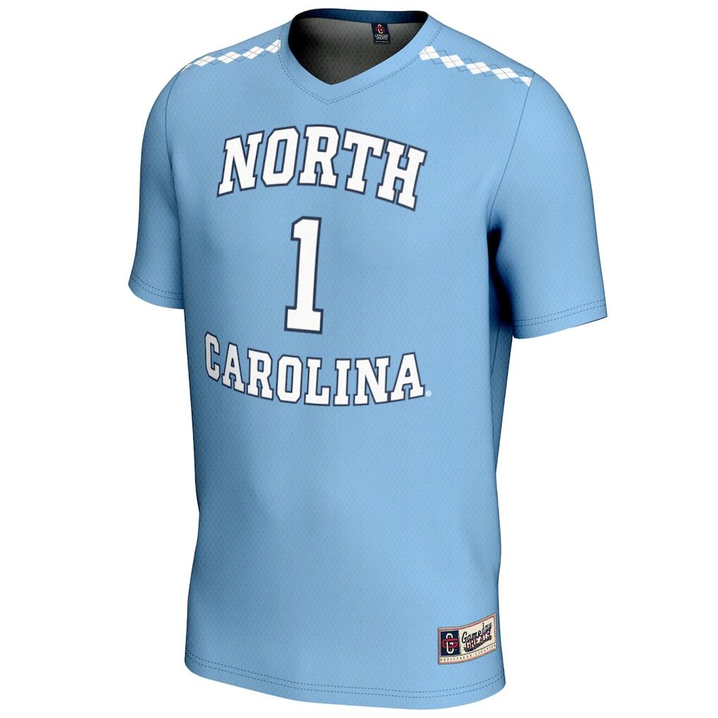 #1 North Carolina Tar Heels GameDay Greats Youth Lightweight Women's Lacrosse Jersey - Carolina Blue