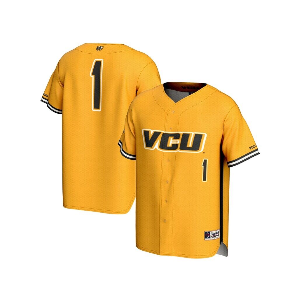 #1 VCU Rams GameDay Greats Unisex Lightweight Baseball Fashion Jersey