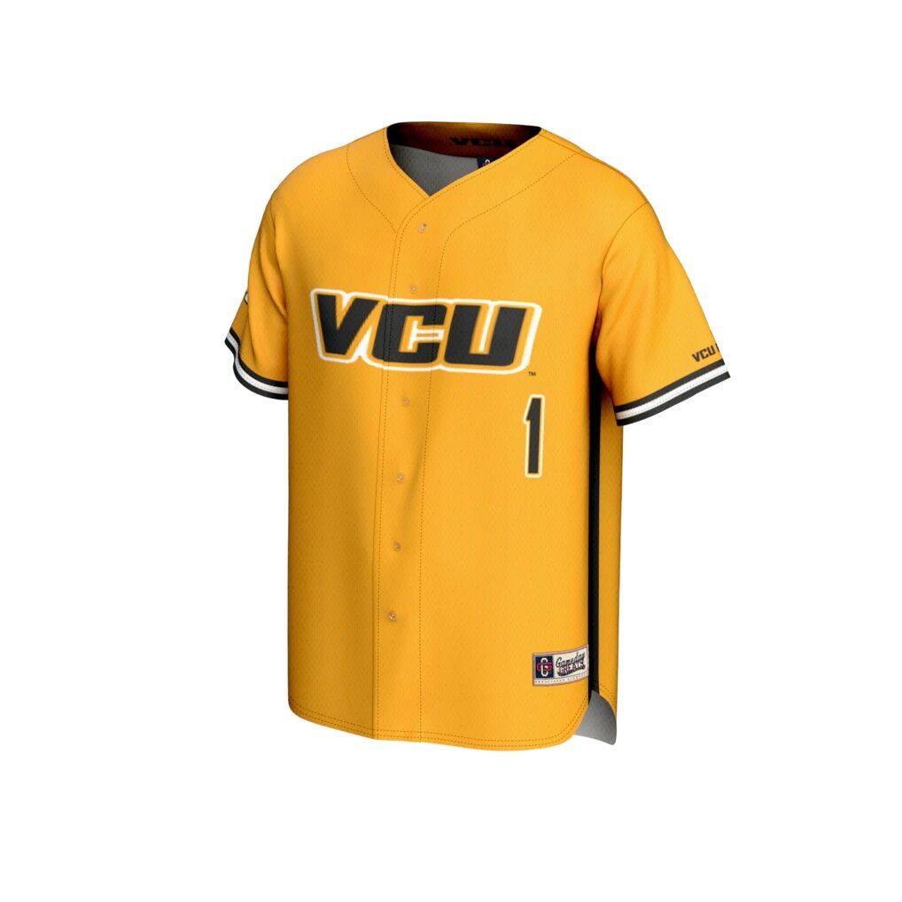 #1 VCU Rams GameDay Greats Unisex Lightweight Baseball Fashion Jersey