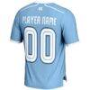 North Carolina Tar Heels GameDay Greats Youth NIL Pick-A-Player Lightweight Men's Lacrosse Jersey - - Detail View