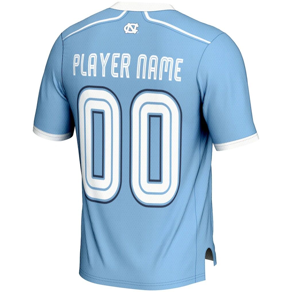 North Carolina Tar Heels GameDay Greats Youth NIL Pick-A-Player Lightweight Men's Lacrosse Jersey - Carolina Blue