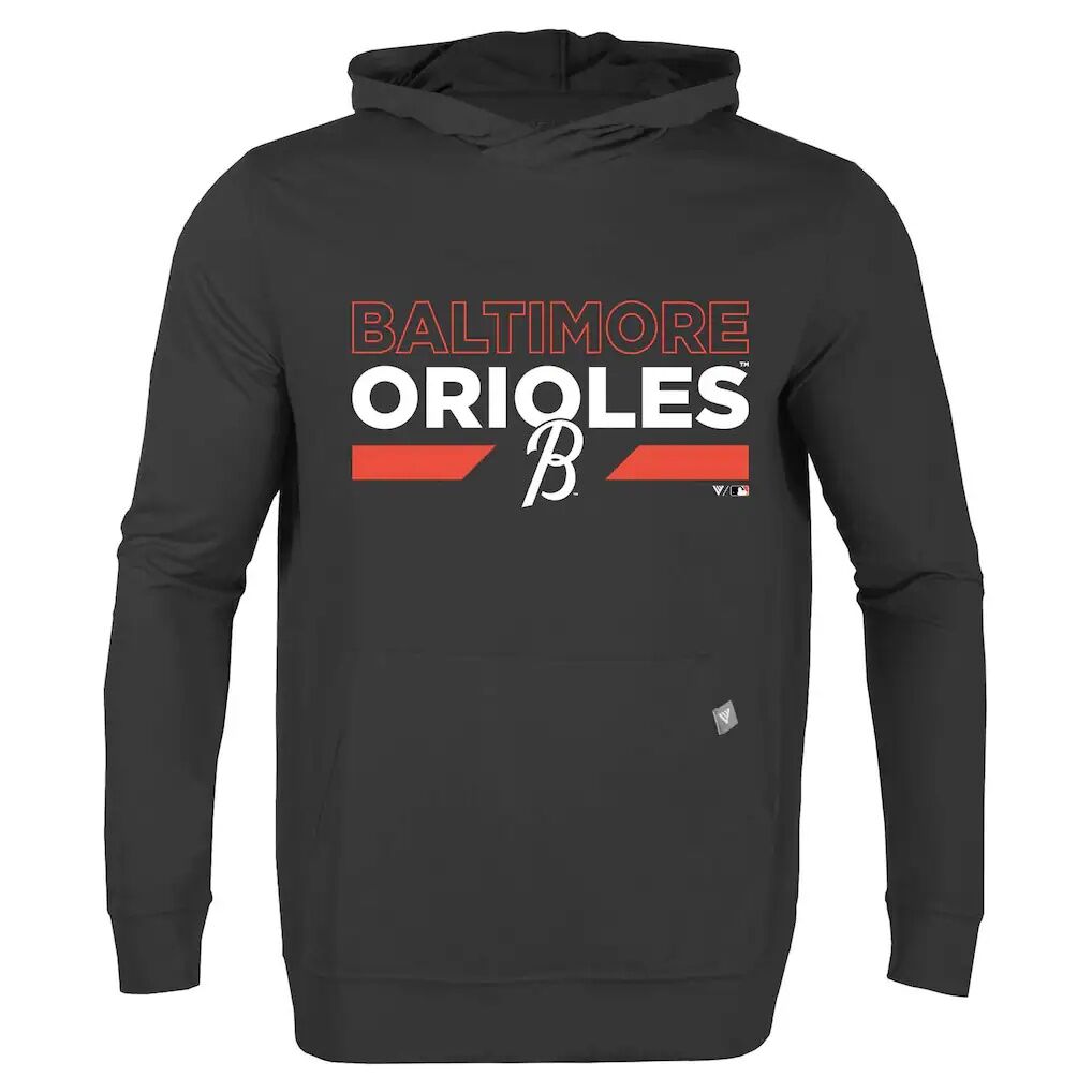 Baltimore Orioles Levelwear City Connect Relay No Hitter Pullover Hoodie