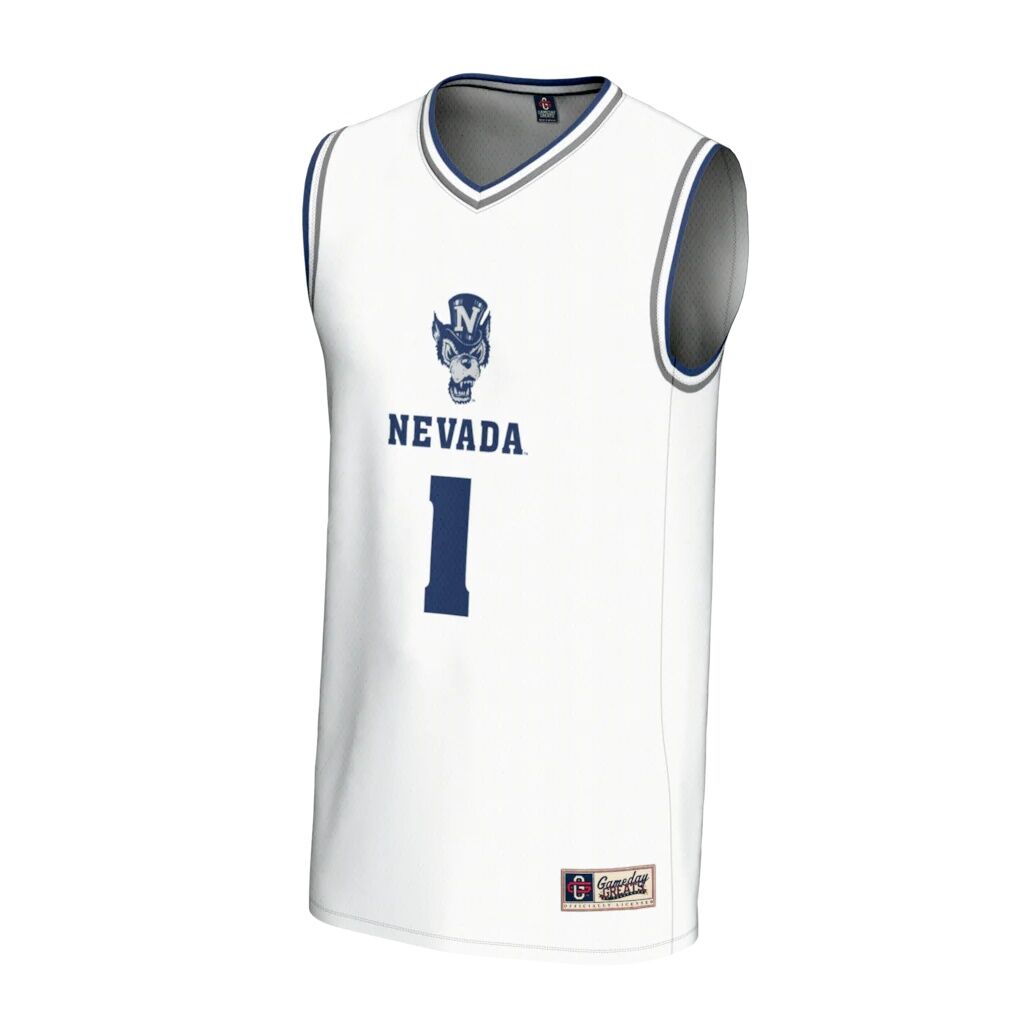 #1 Nevada Wolf Pack GameDay Greats Youth  Lightweight Basketball Fashion Jersey