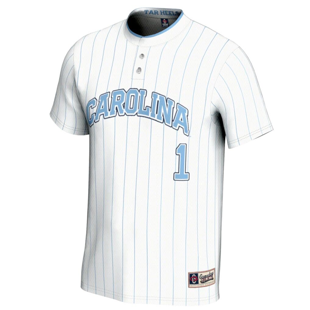 #1 North Carolina Tar Heels GameDay Greats Youth Lightweight Softball Jersey