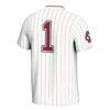 #1 South Carolina Gamecocks GameDay Greats Youth Lightweight Softball Jersey - White - Detail View