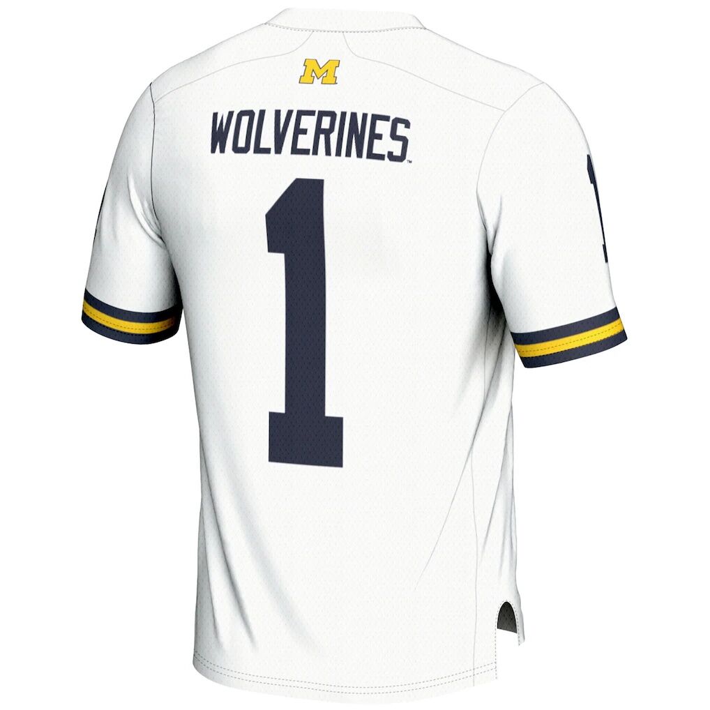 #1 Michigan Wolverines GameDay Greats College Football Playoff 2023 National Champions Lightweight Fashion Jersey