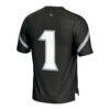 #1 Providence Friars GameDay Greats Lightweight Lacrosse Jersey - Black - Detail View