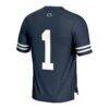 #1 Penn State Nittany Lions GameDay Greats Youth Lightweight Lacrosse Jersey - Navy - Detail View