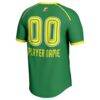 Oregon Ducks GameDay Greats Unisex Women's Lacrosse NIL Lightweight Jersey - Green - Detail View