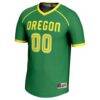 Oregon Ducks GameDay Greats Unisex Women's Lacrosse NIL Lightweight Jersey - Green - Side View