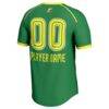 Oregon Ducks GameDay Greats Youth Women's Lacrosse NIL Lightweight Jersey - Green - Detail View