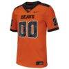 Oregon State Beavers Nike Custom Football Game Jersey - Orange - Side View