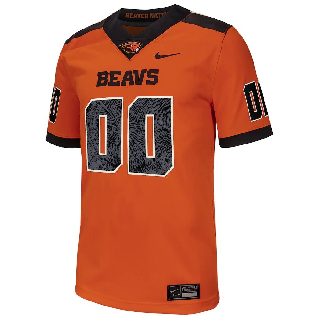 Oregon State Beavers Nike Custom Football Game Jersey
